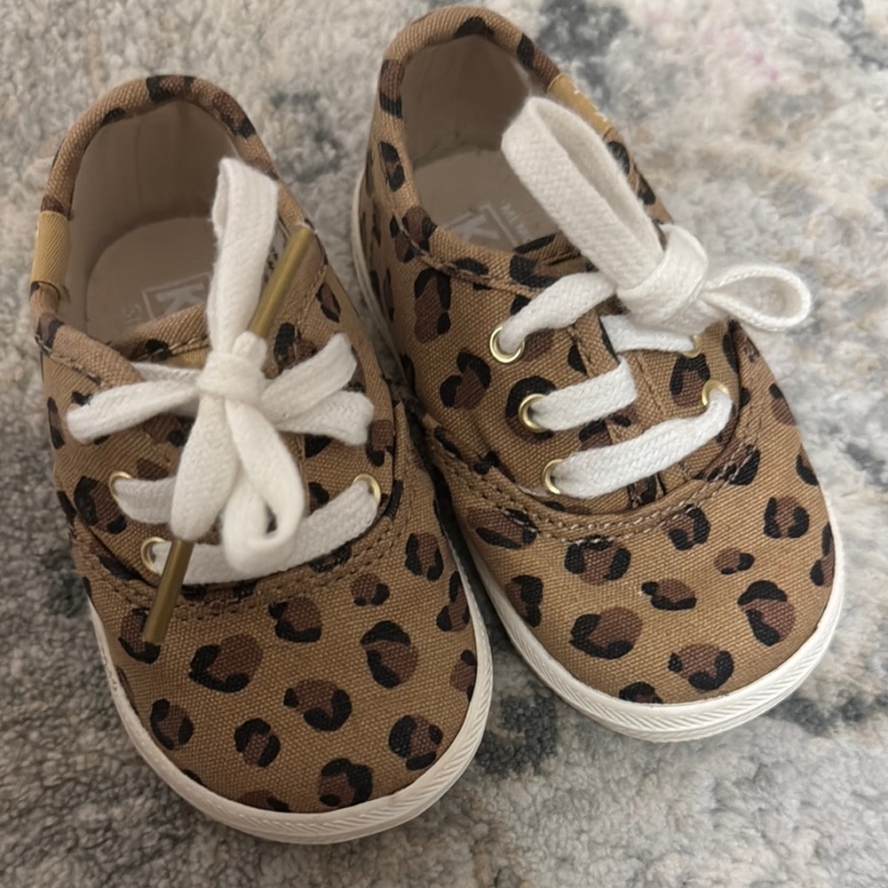 Baby Leopard KEDS Size 3m - Picture 1 of 7